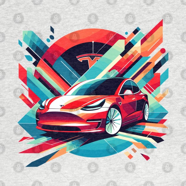 Tesla Model 3 by Vehicles-Art